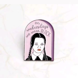 Wednesday Addams Enamel Lapel Pin